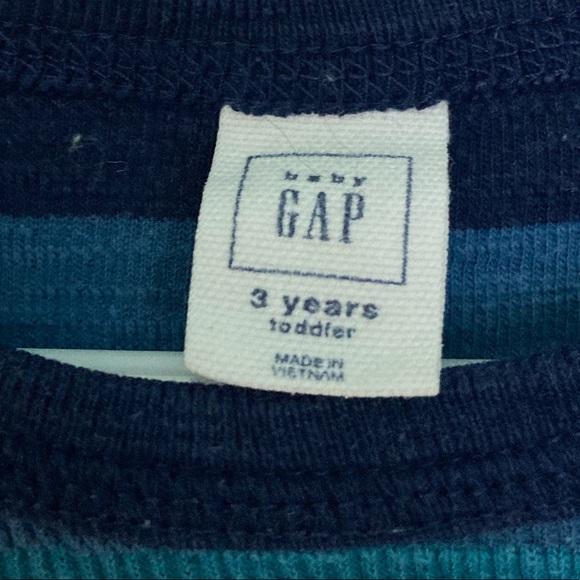 3T Gap Long Sleeved Striped Tee - Picture 2 of 12